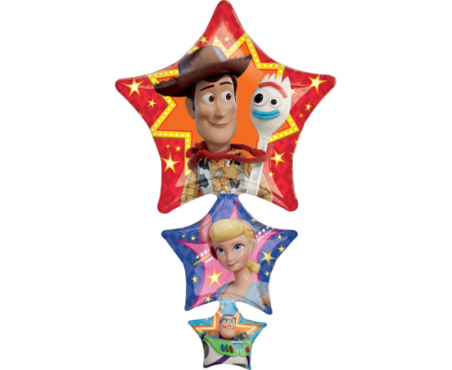 Supershape foil balloon Toy Story 4, 63x106 cm