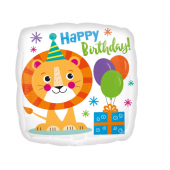 Фольгированный шар 18&quot; CIR - День рождения льва