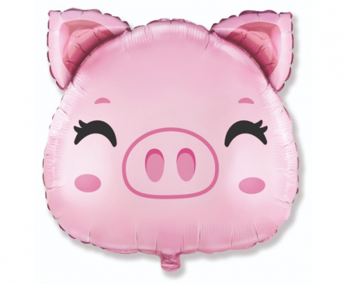 Folija balons 75 cm; FX - Piggy