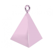 Balloon weight QL Pyramid shape, pearl pink / 1 pc.