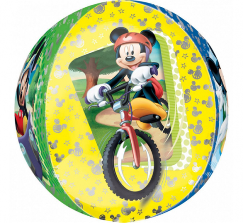 Foil balloon 15 inches ORB - Mouse Miki' (ball)