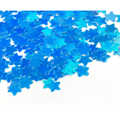 Paper confetti Stars, blue, 12 g