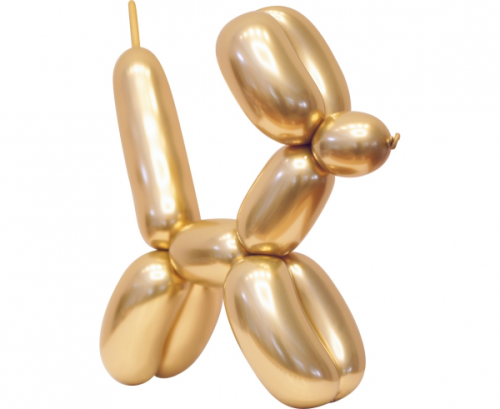Modelling balloons Beauty&Charm, platinum gold, 50 pcs. Modelling balloons Beauty&Charm, platinum gold, 50 pcs.