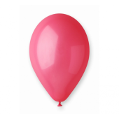 Balloon G90 pastel 10, red, 100 pieces