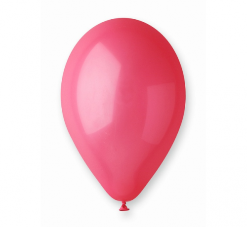 Balloon G90 pastel 10, red, 100 pieces