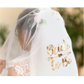 Bride to be veil, 72 cm