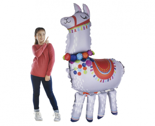 Foil balloon SHP walking -  Lama, 96x147 cm