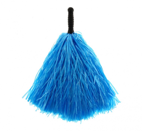 Cheerleader pom pom, blue