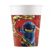 Lego Ninjago paper cups, 200 ml, 8 pcs