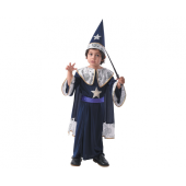 Wizard role-play set DIY (hat, robe w/cape, belt, washable marker), size 92/104 cm