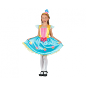 Costume for children Cupcake (headpiece, dress), size 110/120 cm
