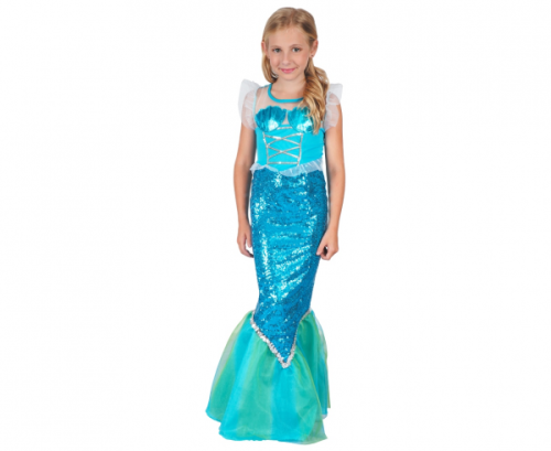 Mermaid costume (dress), size 120/130 cm
