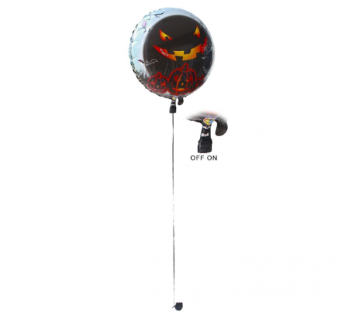 Foil Balloon Glowing LED Scary Party
