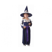 Costume for children Sorceress DIY (hat, dress, belt, washable marker), size 92/104 cm
