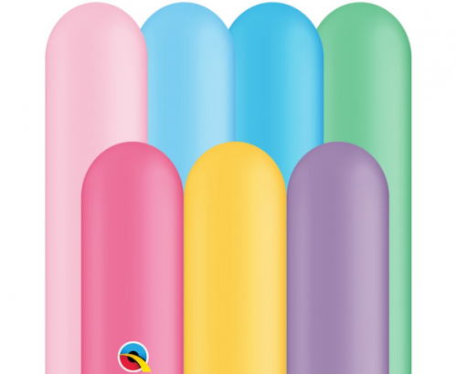 Modelling Balloons QL 260, bright pastel mix / 100 pcs. Modelling Balloons QL 260, bright pastel mix / 100 pcs.