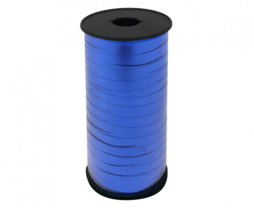 Metallic ribbon, blue, 100y (92 m) Metallic ribbon, blue, 100y (92 m)