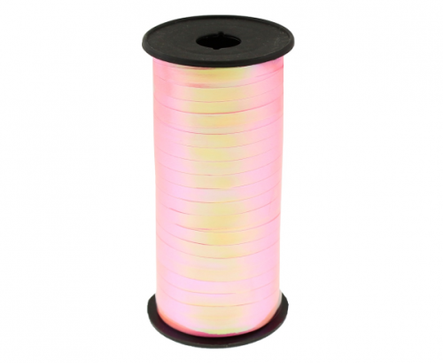 Iridescent ribbon, pink, 100y (92 m)