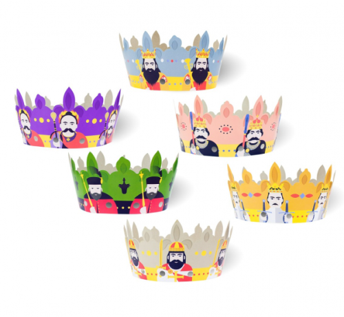 Paper crowns Paper crowns