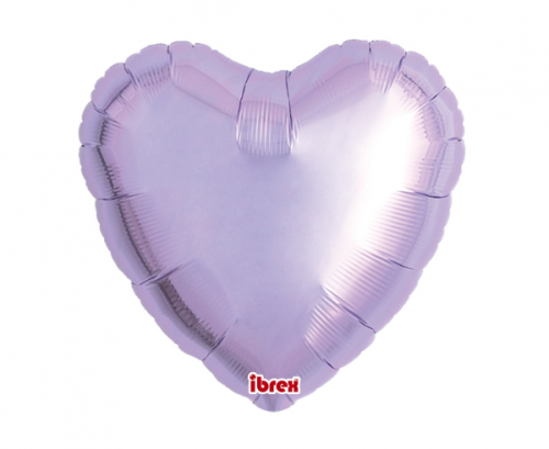 Ibrex hēlija balons, Sirds 18", Metāla Lavanda, 5 gab. Ibrex hēlija balons, Sirds 18", Metāla Lavanda, 5 gab.