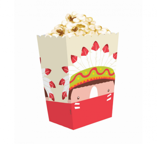 Popcorn container 'Indian Party Popcorn container 'Indian Party