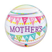 Воздушный шар из фольги 22 &quot;Вымпелы Single Bubble на День Матери