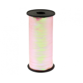 Iridescent ribbon, light pink, 100y (92 m)