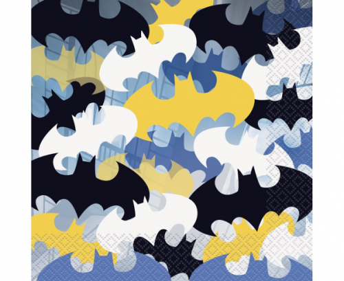 Paper napkins Batman, 33 x 33 cm, 16 pcs.