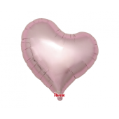 Ibrex hēlija balons, Sweet Heart 18&quot;, Metallic Light Pink, 5 gab.