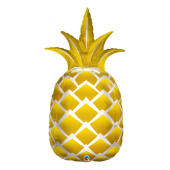 Folijas balons 44&quot; QL SHP &quot;Golden Pineapple&quot;