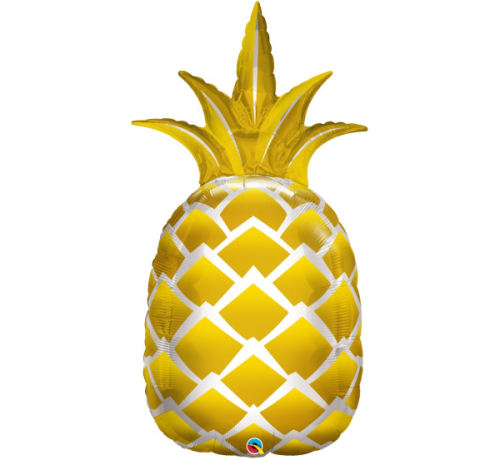 Folijas balons 44&quot; QL SHP &quot;Golden Pineapple&quot;