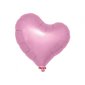 Ibrex hēlija balons, Sweet Heart 18&quot;, Metallic Pink, 5 gab.
