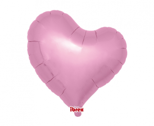 Ibrex hēlija balons, Sweet Heart 18", Metallic Pink, 5 gab.