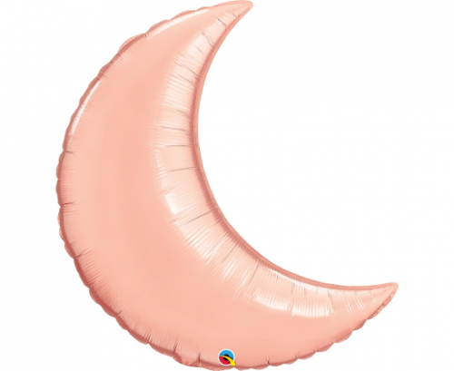 Воздушный шар из фольги 35 "QL SHP Moonlight Twirl, розовое золото
