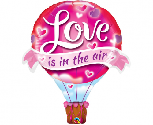 Folija balons 42&amp;quot; QL SHP, mīlestība ir gaisā