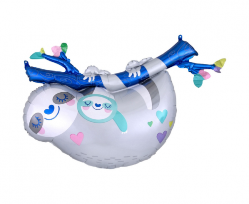 Foil balloon SuperShape Mama and a small Sloth Foil balloon SuperShape Mama and a small Sloth