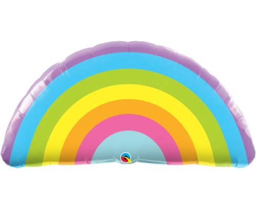 Воздушный шар из фольги 36 дюймов QL SHP Radiant Rainbow Воздушный шар из фольги 36 дюймов QL SHP Radiant Rainbow