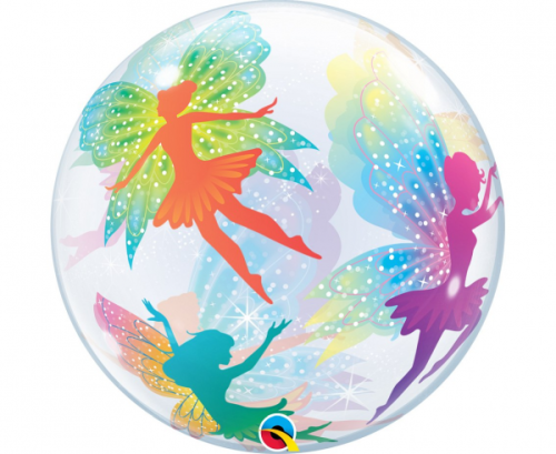 Воздушный шар из фольги 22 "QL Single Bubble Magic Fairy Воздушный шар из фольги 22 "QL Single Bubble Magic Fairy