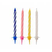 Свечи на день рождения - 6,4 см (24/24 шт.)