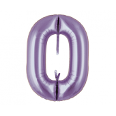 Ibrex Chain hēlija balons, Link 29&quot;x21&quot;, Metallic Lavender, 5 gab.