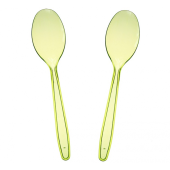 Transparent Spoon, light green