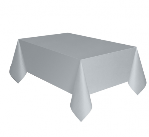 Table Cover Silver size 137x274 cm
