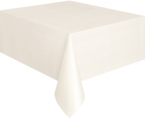 Table Cover Cream size 137x275 cm Table Cover Cream size 137x275 cm