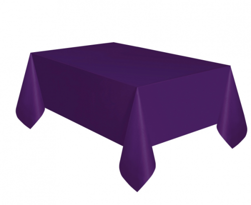 Table Cover Dark Purple size 137x275 cm