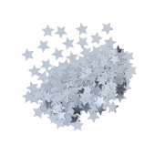 STAR Foil confetti, silver