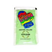 Festival powder Holi Heart, green, 120 g