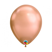 Воздушный шар QL 7 &quot;, хром розовое золото / 100 шт.