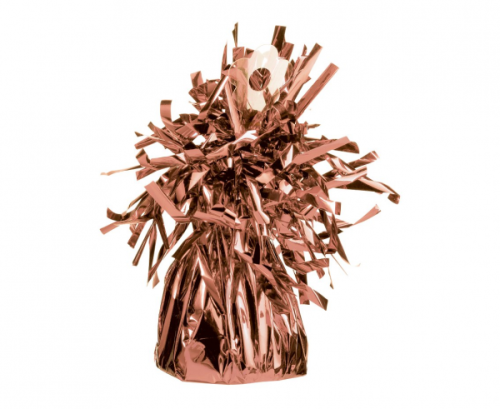 Balloon weight QL, rose-gold foil / 1 pc. Balloon weight QL, rose-gold foil / 1 pc.