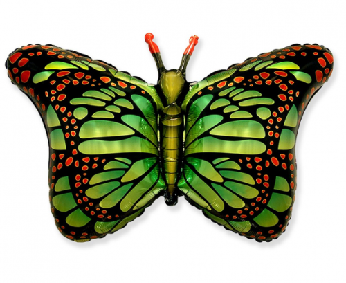 Foil balloon 24 inches FX, Butterfly (green) Foil balloon 24 inches FX, Butterfly (green)