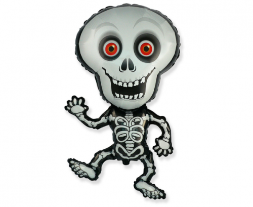 Воздушный шар фольгированный 24 "FX - Skeleton