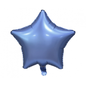 Воздушный шар из фольги &quot;Звезда&quot;, матовый, фиолетовый, 19 дюймов.